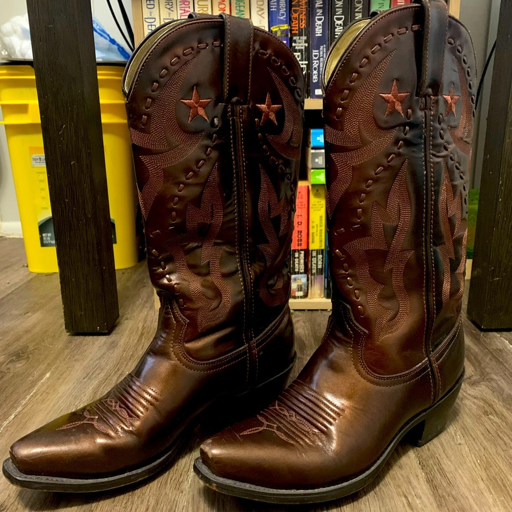 COPY - Durango Copper Star Western Cowboy Boots 7.5